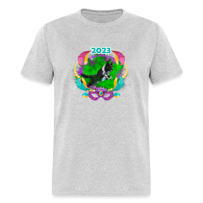 HI JAC Mardi Gras Unisex Classic T-Shirt - heather gray