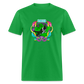 HI JAC Mardi Gras Unisex Classic T-Shirt - bright green