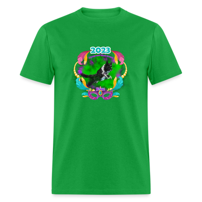 HI JAC Mardi Gras Unisex Classic T-Shirt - bright green