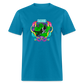 HI JAC Mardi Gras Unisex Classic T-Shirt - turquoise