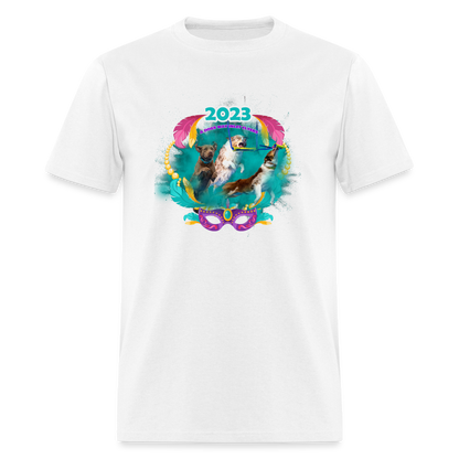 INLET FLYERS  Mardi Gras Unisex Classic T-Shirt - white