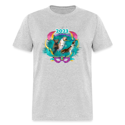 INLET FLYERS  Mardi Gras Unisex Classic T-Shirt - heather gray