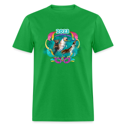 INLET FLYERS  Mardi Gras Unisex Classic T-Shirt - bright green