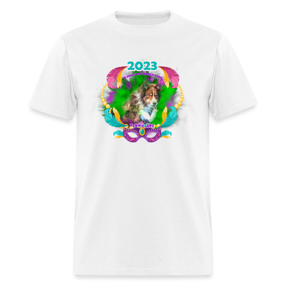 PENNY - No Back Image - Mardi Gras Unisex Classic T-Shirt - white