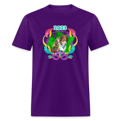 PENNY - No Back Image - Mardi Gras Unisex Classic T-Shirt - purple