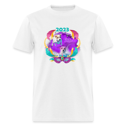 STELLA Gras Mardi Gras Unisex Classic T-Shirt - white