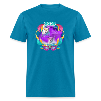 STELLA Gras Mardi Gras Unisex Classic T-Shirt - turquoise