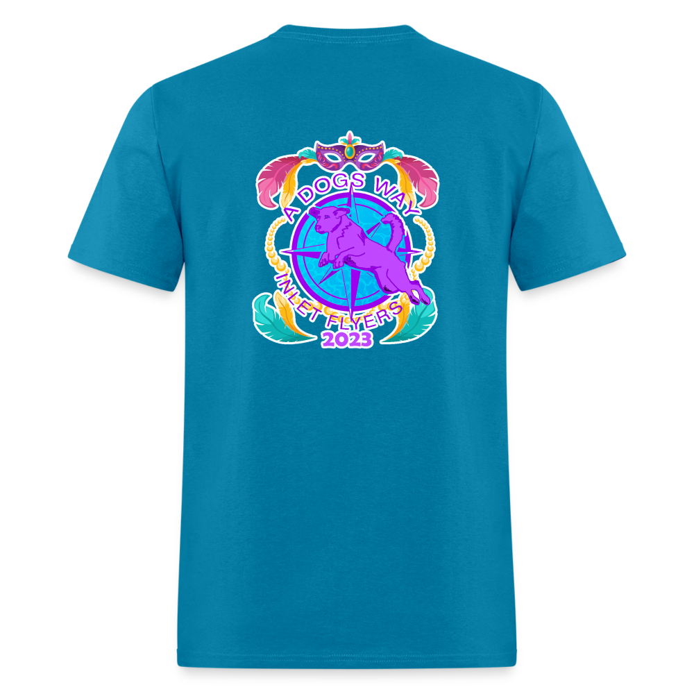 **Berk &  Gavin mardi Gras Mardi Gras Unisex Classic T-Shirt - turquoise