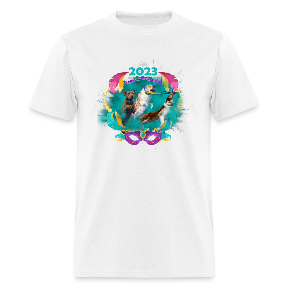 *Compass/Rush/Gravy  Mardi Gras Unisex Classic T-Shirt - white