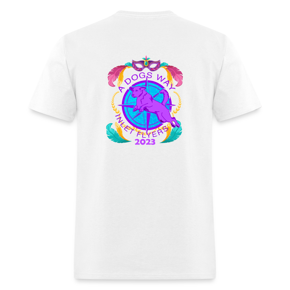 *Compass/Rush/Gravy  Mardi Gras Unisex Classic T-Shirt - white