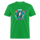 *Compass/Rush/Gravy  Mardi Gras Unisex Classic T-Shirt - bright green