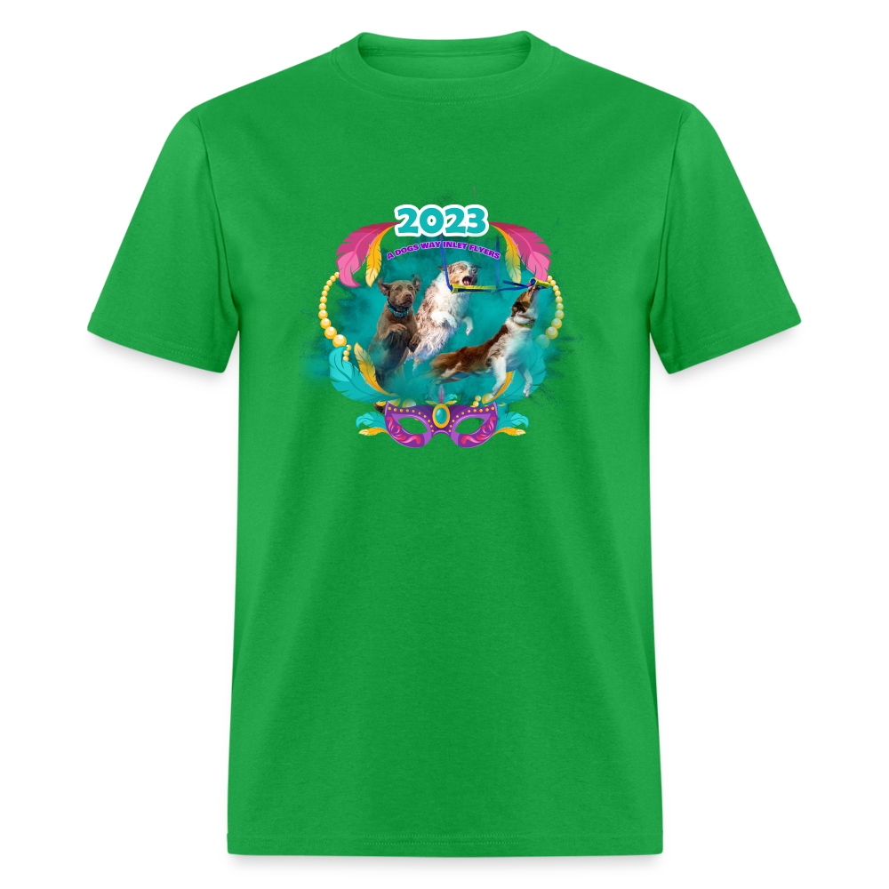 *Compass/Rush/Gravy  Mardi Gras Unisex Classic T-Shirt - bright green