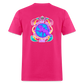 *Compass/Rush/Gravy  Mardi Gras Unisex Classic T-Shirt - fuchsia