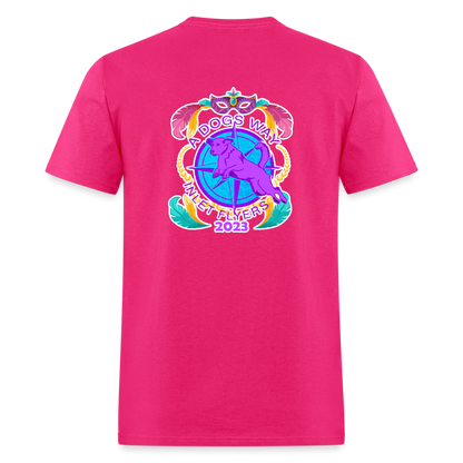 *Compass/Rush/Gravy  Mardi Gras Unisex Classic T-Shirt - fuchsia