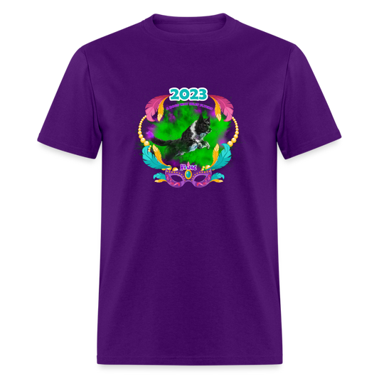 *HI JAC Mardi Gras Unisex Classic T-Shirt - purple