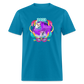 *STELLA Gras Mardi Gras Unisex Classic T-Shirt - turquoise