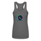 ANYTHING BUT CALM Women’s Performance Racerback Tank Top - charcoal