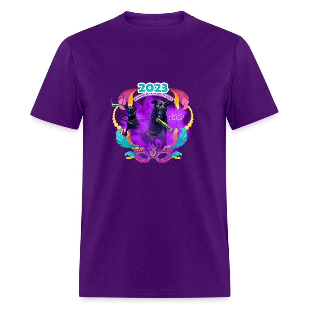 *COOP Gras Mardi Gras Unisex Classic T-Shirt - purple