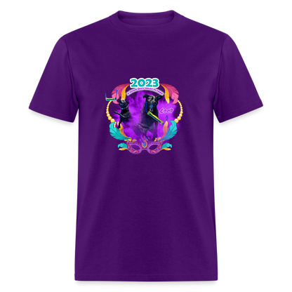 *COOP Gras Mardi Gras Unisex Classic T-Shirt - purple