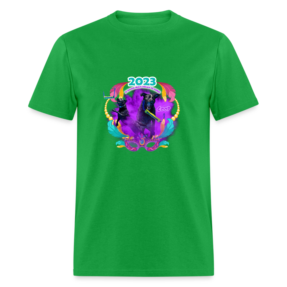 *COOP Gras Mardi Gras Unisex Classic T-Shirt - bright green