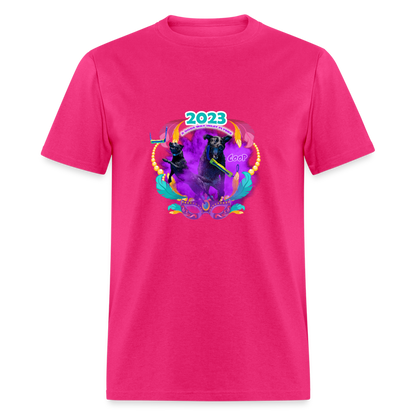 *COOP Gras Mardi Gras Unisex Classic T-Shirt - fuchsia