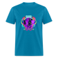 *COOP Gras Mardi Gras Unisex Classic T-Shirt - turquoise