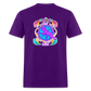 COUNTRY PAWS MARDI GRAS Unisex Classic T-Shirt - purple