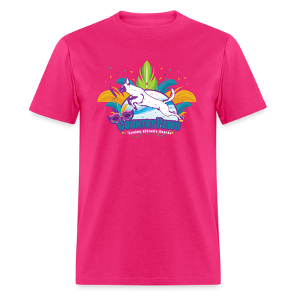 COUNTRY PAWS MARDI GRAS Unisex Classic T-Shirt - fuchsia