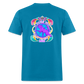 COUNTRY PAWS MARDI GRAS Unisex Classic T-Shirt - turquoise