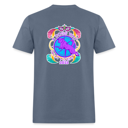 COUNTRY PAWS MARDI GRAS Unisex Classic T-Shirt - denim