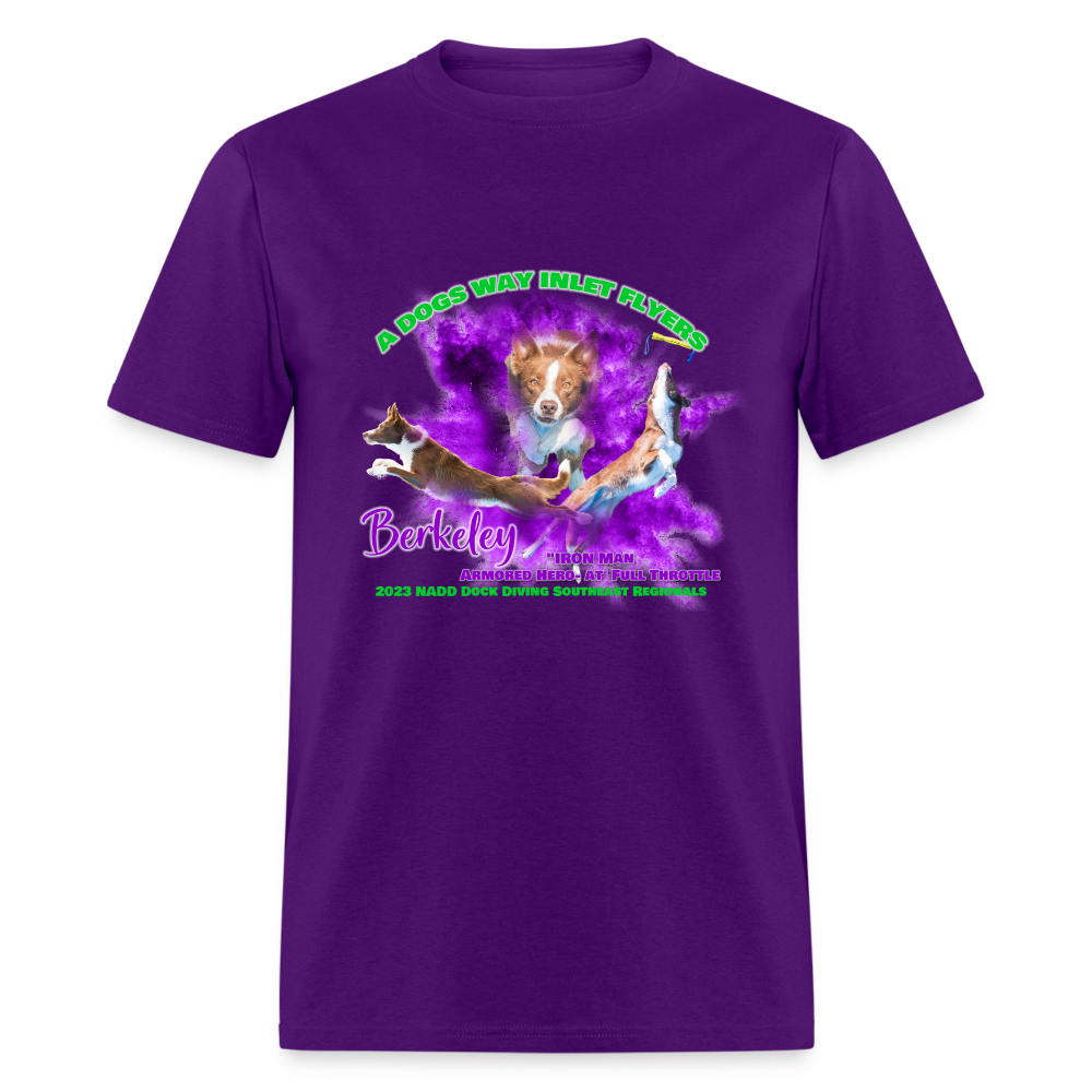 Berk Mardi Gras Unisex Classic T-Shirt - purple