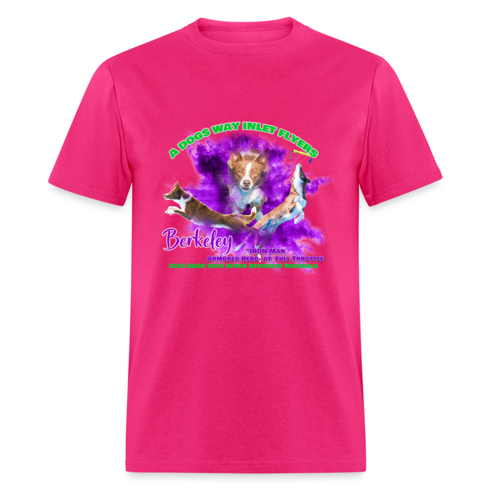 Berk Mardi Gras Unisex Classic T-Shirt - fuchsia