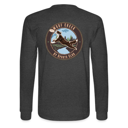 WOOF CREEK Unisex Classic LONG SLEEVE T-Shirt - heather black