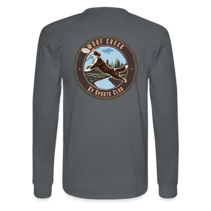 WOOF CREEK Unisex Classic LONG SLEEVE T-Shirt - charcoal