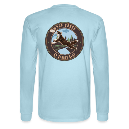 WOOF CREEK Unisex Classic LONG SLEEVE T-Shirt - powder blue