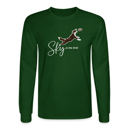 WOOF CREEK Unisex Classic LONG SLEEVE T-Shirt - forest green