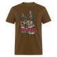 OLD SCHOOL DISC DOGGER Unisex Classic T-Shirt - brown