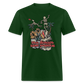 OLD SCHOOL DISC DOGGER Unisex Classic T-Shirt - forest green