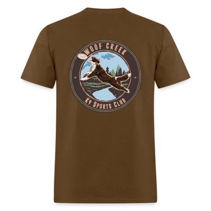 SASSY WOOF CREEK Unisex Classic T-Shirt - brown