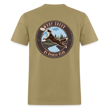 SASSY WOOF CREEK Unisex Classic T-Shirt - khaki