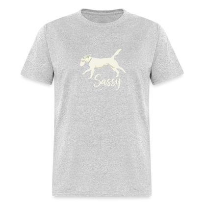 SASSY WOOF CREEK Unisex Classic T-Shirt - heather gray