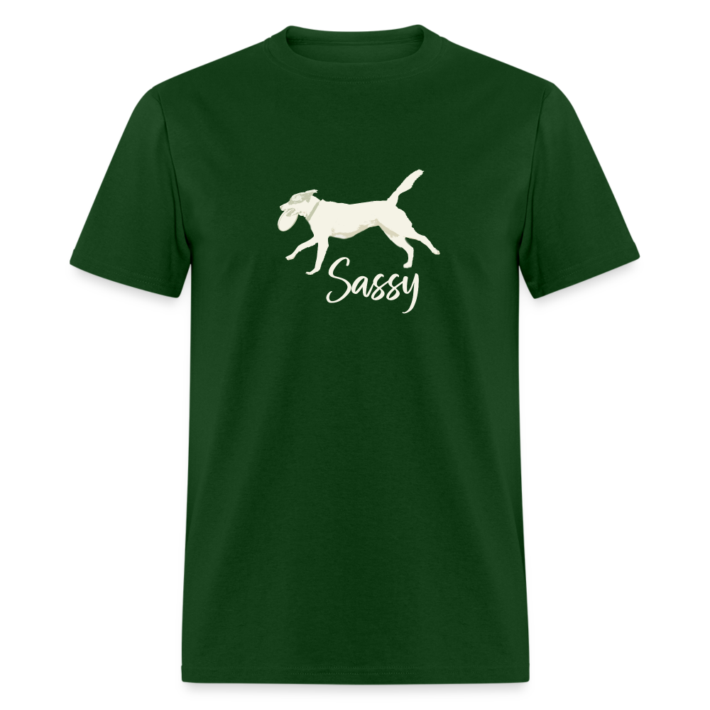 SASSY WOOF CREEK Unisex Classic T-Shirt - forest green