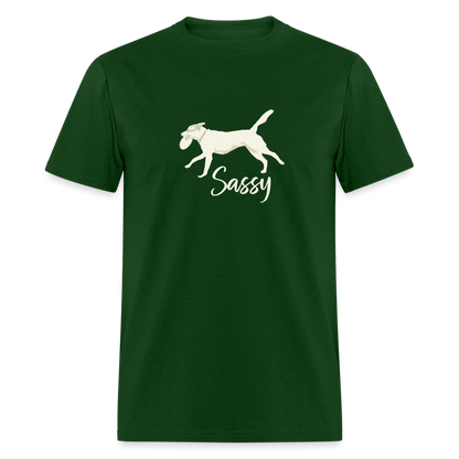 SASSY WOOF CREEK Unisex Classic T-Shirt - forest green