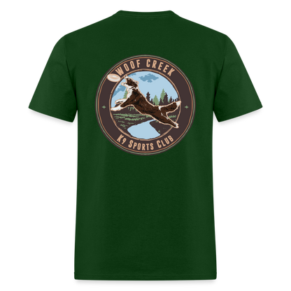 SASSY WOOF CREEK Unisex Classic T-Shirt - forest green