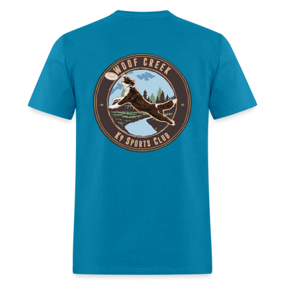 SASSY WOOF CREEK Unisex Classic T-Shirt - turquoise