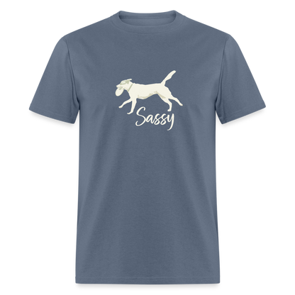 SASSY WOOF CREEK Unisex Classic T-Shirt - denim