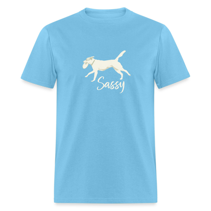 SASSY WOOF CREEK Unisex Classic T-Shirt - aquatic blue