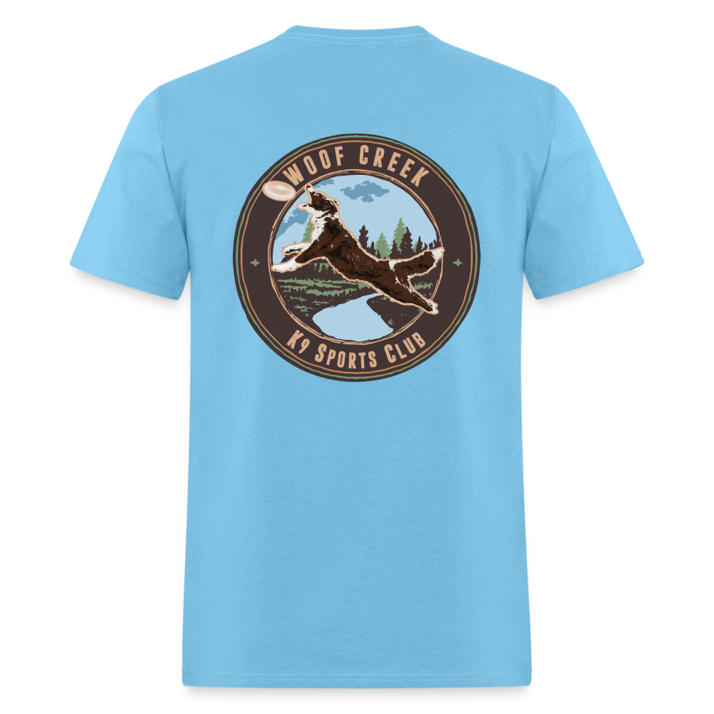 SASSY WOOF CREEK Unisex Classic T-Shirt - aquatic blue