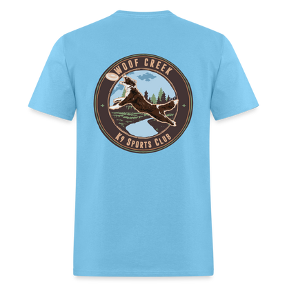 SASSY WOOF CREEK Unisex Classic T-Shirt - aquatic blue