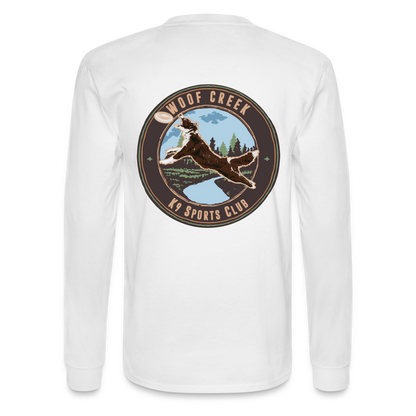 SASSY WOOF CREEK Unisex Classic Longsleeve - white